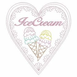 Vintage Ice Cream 13(Lg) machine embroidery designs