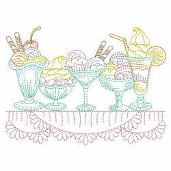 Vintage Ice Cream 17(Lg) machine embroidery designs