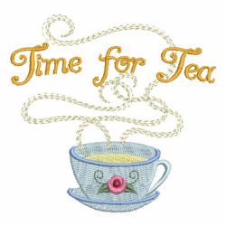 Time For Tea 02 machine embroidery designs