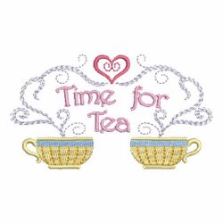 Time For Tea 03 machine embroidery designs