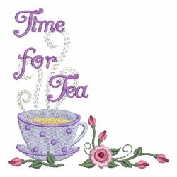 Time For Tea 04 machine embroidery designs