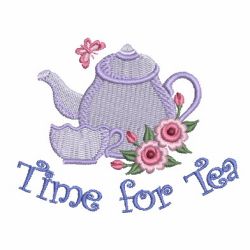 Time For Tea 08 machine embroidery designs