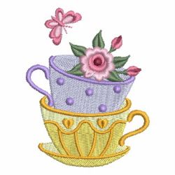 Time For Tea 10 machine embroidery designs