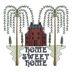 Country Home 01 machine embroidery designs