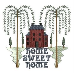 Country Home 01 machine embroidery designs