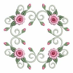 Roses Fancy Blocks 06 machine embroidery designs