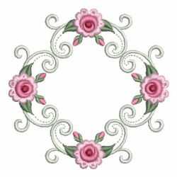 Roses Fancy Blocks 08 machine embroidery designs