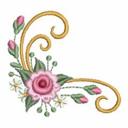Pearl Roses 2 07 machine embroidery designs