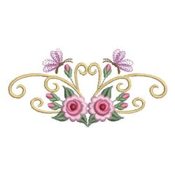 Pearl Roses 2 09 machine embroidery designs