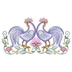 Rippled Rooster And Hen 2 05(Lg)