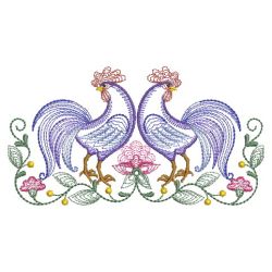 Rippled Rooster And Hen 2 05(Md)