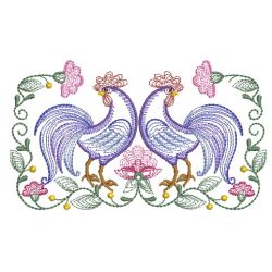 Rippled Rooster And Hen 2 06(Lg)