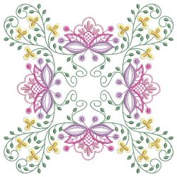 Vintage Jacobean Quilt 5 03 machine embroidery designs