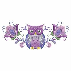 Rosemaling Owl 10 machine embroidery designs