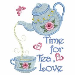 Time For Tea 2 05(Md) machine embroidery designs