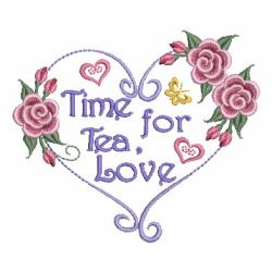 Time For Tea 2 06(Sm) machine embroidery designs