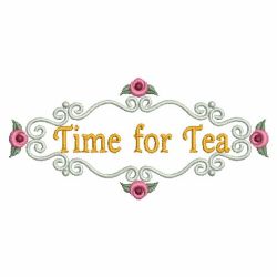 Time For Tea 2 09(Lg) machine embroidery designs