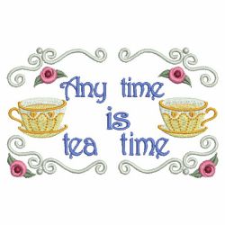 Time For Tea 2 10(Sm) machine embroidery designs