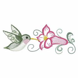 Rippled Hummingbirds 3 06(Lg) machine embroidery designs