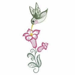 Rippled Hummingbirds 3 12(Md) machine embroidery designs