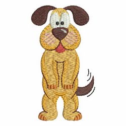 Cute Puppy 2 04 machine embroidery designs