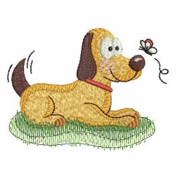 Cute Puppy 2 10 machine embroidery designs