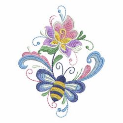 Rosemaling Bee 11 machine embroidery designs