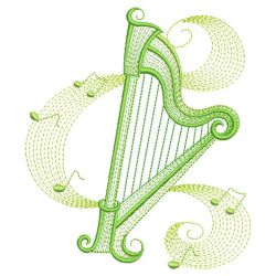 Music Notes 3 03(Md) machine embroidery designs