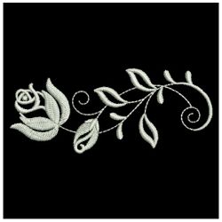 White Work Roses 4(Sm) machine embroidery designs