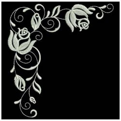 White Work Roses 4 03(Md) machine embroidery designs
