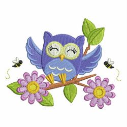 Owl Be There machine embroidery designs