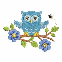 Owl Be There 09 machine embroidery designs