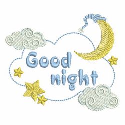 Good Night 04 machine embroidery designs
