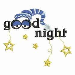 Good Night 08 machine embroidery designs