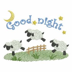 Good Night 09 machine embroidery designs