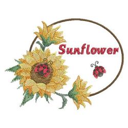 Watercolor Sunflowers 04(Md) machine embroidery designs