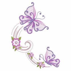 Petals In Flight 10(Md) machine embroidery designs