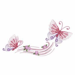 Petals In Flight 11(Lg) machine embroidery designs