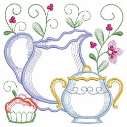 Tea Time Blocks 05(Lg) machine embroidery designs