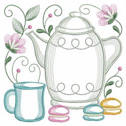 Tea Time Blocks 06(Lg) machine embroidery designs