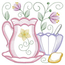 Tea Time Blocks 07(Lg) machine embroidery designs