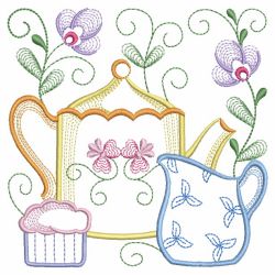 Tea Time Blocks 08(Lg) machine embroidery designs