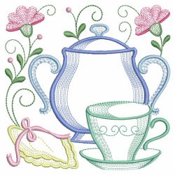 Tea Time Blocks 09(Sm) machine embroidery designs