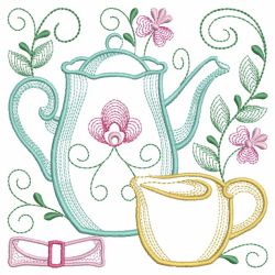 Tea Time Blocks 10(Lg) machine embroidery designs