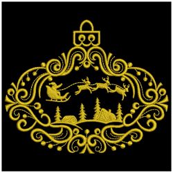 Golden Christmas(Sm) machine embroidery designs