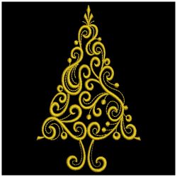 Golden Christmas 11(Sm) machine embroidery designs