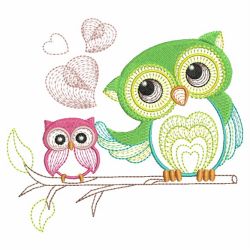 Cute Owls 2 05(Md) machine embroidery designs