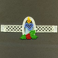 FSL Christmas Napkin Rings 10 machine embroidery designs