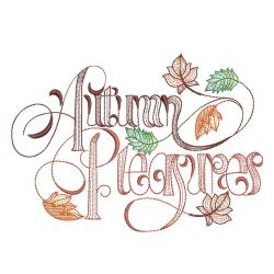 Autumn Charm 2 06(Sm) machine embroidery designs