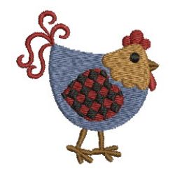 Country Chicken 01 machine embroidery designs